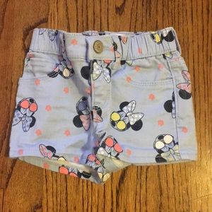 Baby Gap Minnie Mouse Shorts